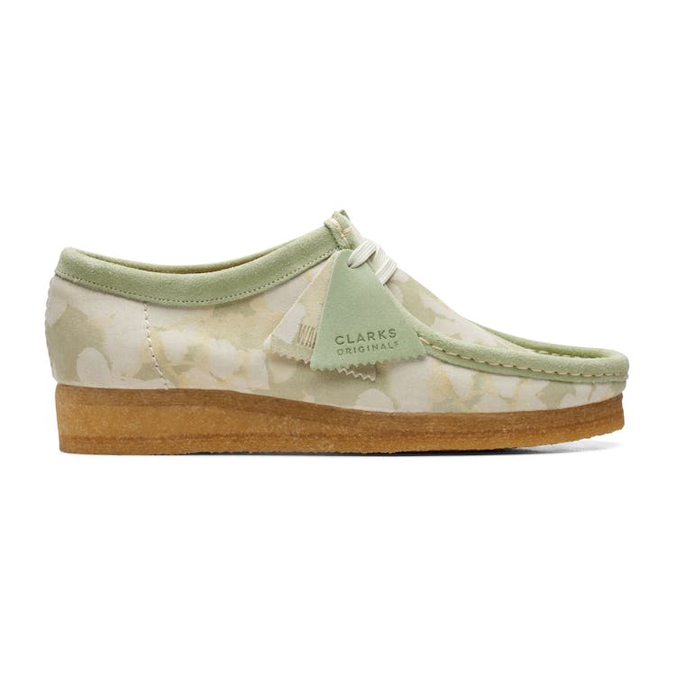 Image of Clarks Originals Wallabee Green Floral (W)