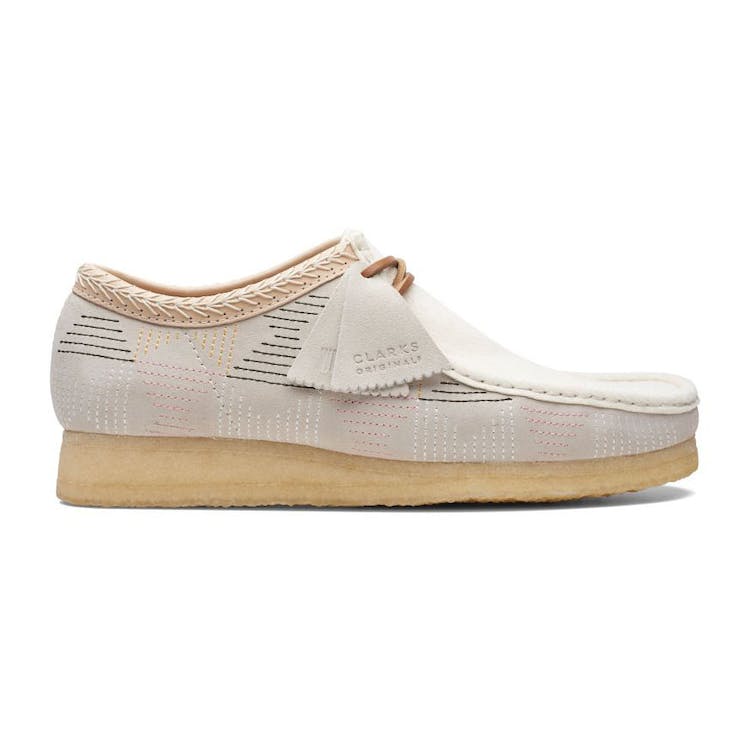 Image of Clarks Originals Wallabee Off White Hairy