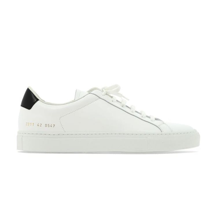 Image of Common Projects Retro Low Black White White