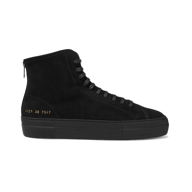 Image of Common Projects Tournament Suede High Black (W)