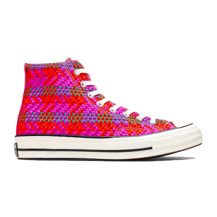 Image of Converse Chuck 70 Hi Cherry Red Pink Pop