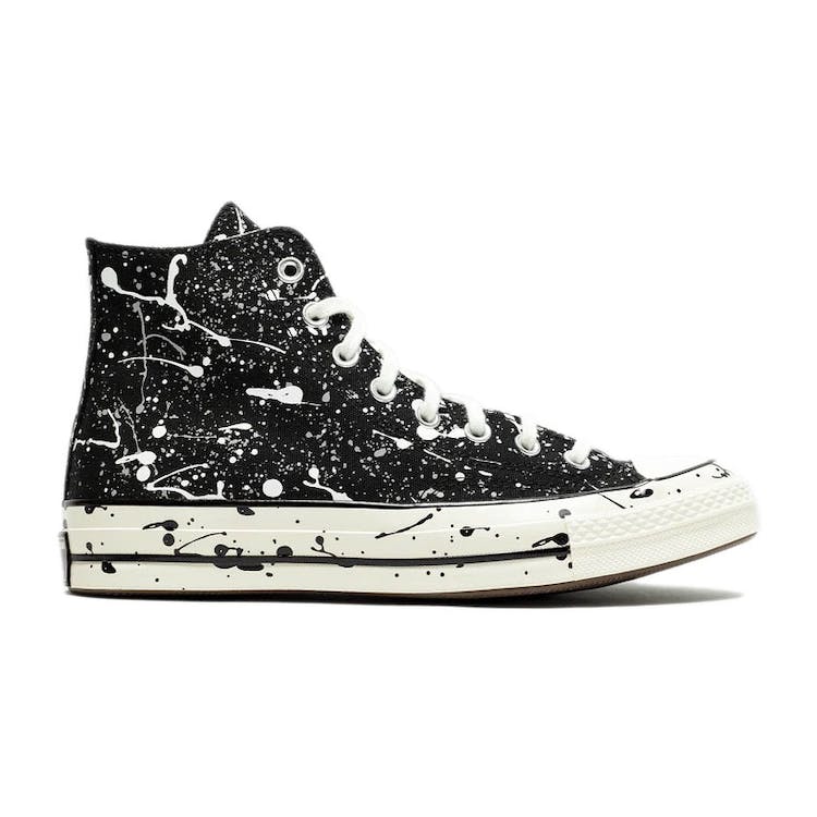 Image of Converse Chuck Taylor All-Star 70 Hi Archive Paint Splatter Black White