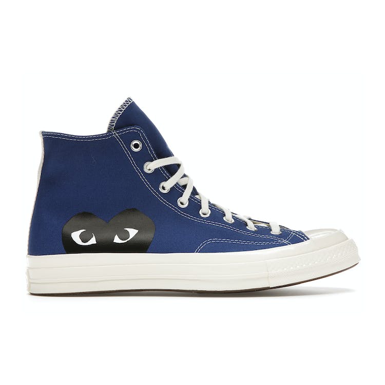 Image of Converse Chuck Taylor All-Star 70 Hi Comme des Garcons PLAY Blue