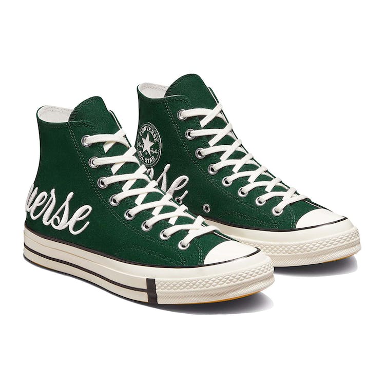 Image of Converse Chuck Taylor All-Star 70 Hi Embroidered Logo Midnight Clover