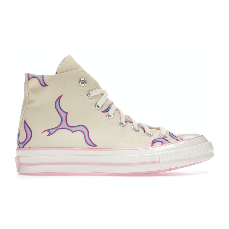 Image of Converse Chuck Taylor All-Star 70 Hi Golf Le Fleur Yellow Flame