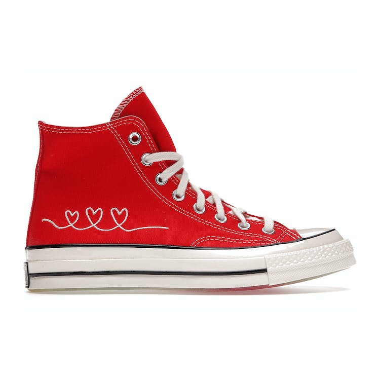 Image of Converse Chuck Taylor All-Star 70 Hi Made With Love Red