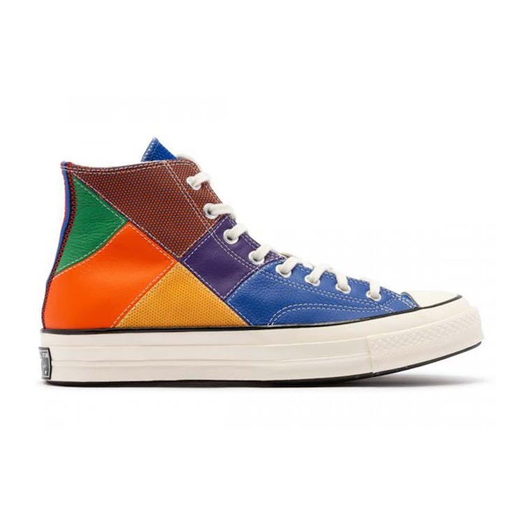 Image of Converse Chuck Taylor All-Star 70 Hi NBA 75th Anniversary Patchwork