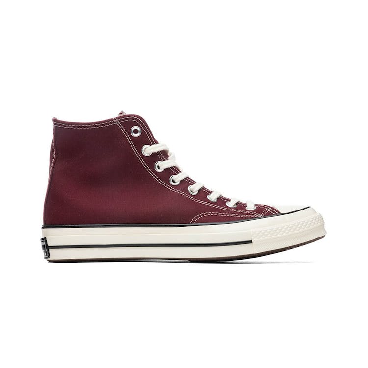 Image of Converse Chuck Taylor All-Star 70 Hi Recycled Canvas Deep Bordeaux