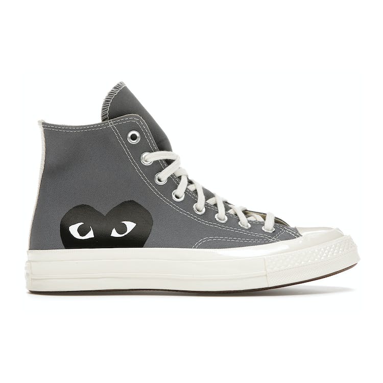 Image of Converse Chuck Taylor All-Star 70s Hi Comme des Garcons PLAY Grey