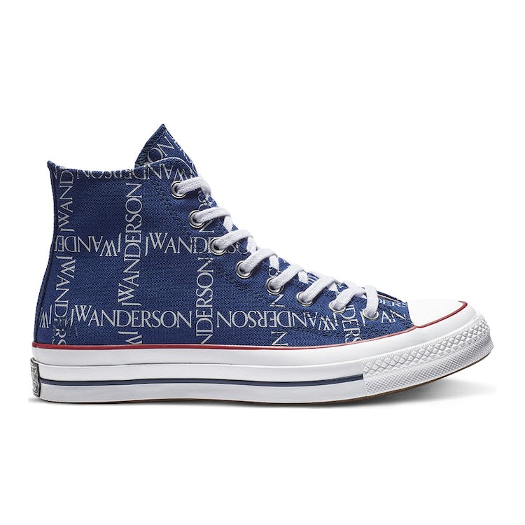 Image of Converse Chuck Taylor All-Star 70s Hi JW Anderson Repeat Print Twilight Blue