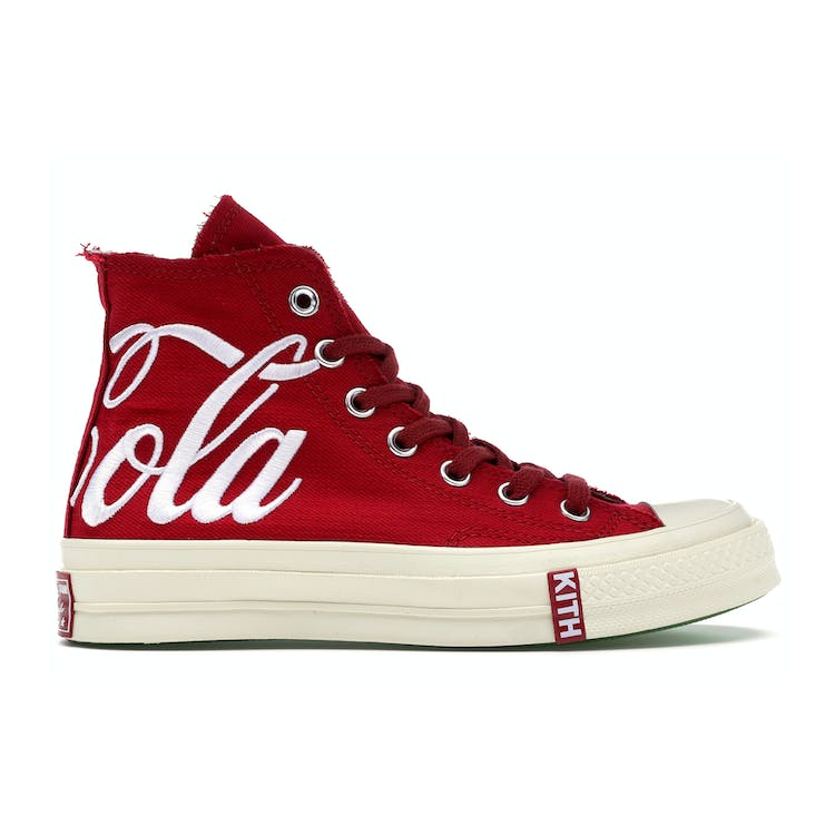 Image of Converse Chuck Taylor All-Star 70s Hi Kith x Coca Cola Red