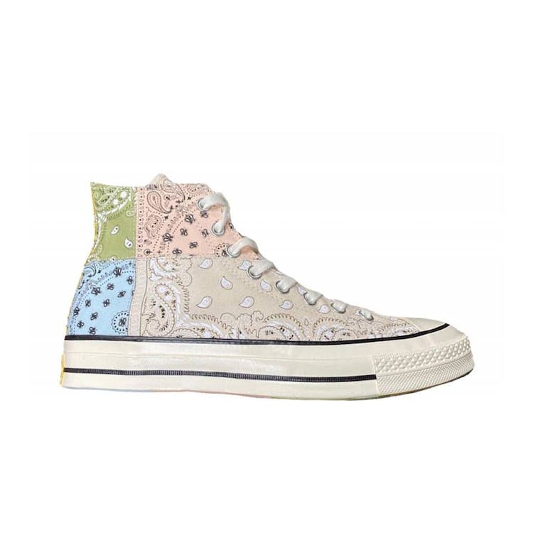 Image of Converse Chuck Taylor All-Star 70s Hi Offspring Paisley Beige