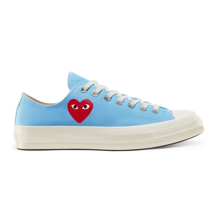 Image of Converse Chuck Taylor All-Star 70s Ox Comme des Garcons Play Bright Blue