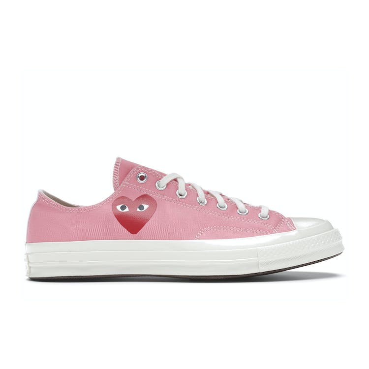 Image of Converse Chuck Taylor All-Star 70s Ox Comme des Garcons Play Bright Pink