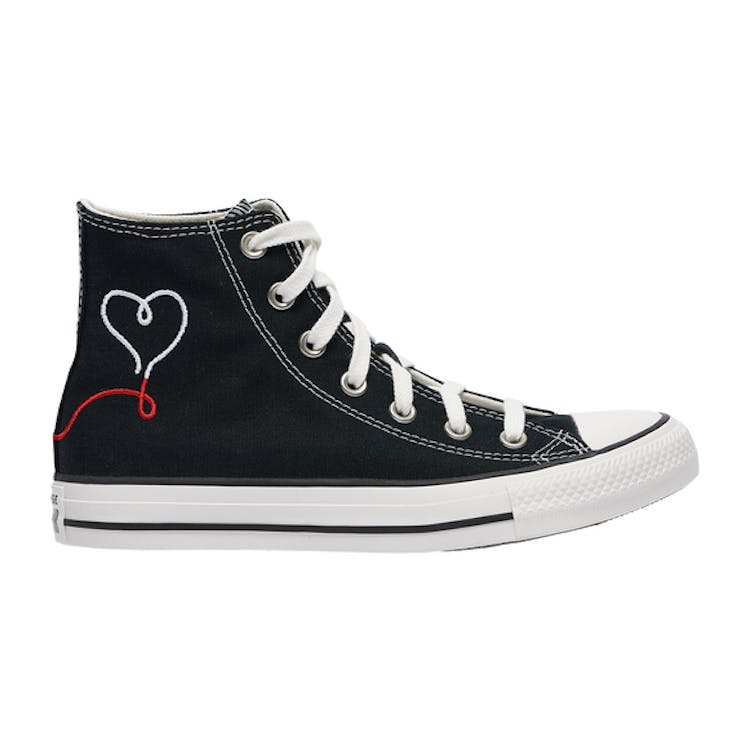 Image of Converse Chuck Taylor All-Star Hi Made with Love Black