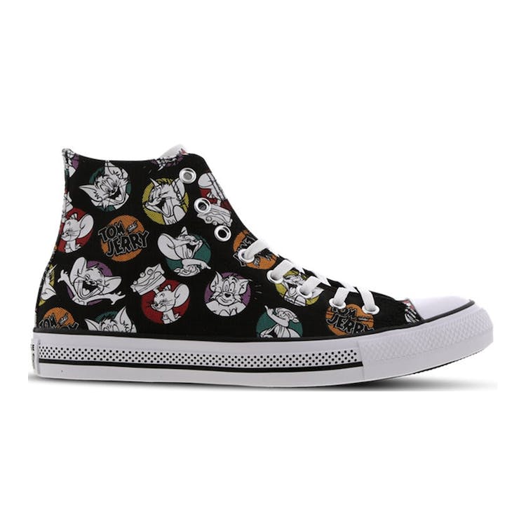 Image of Converse Chuck Taylor All-Star Hi Tom and Jerry Black