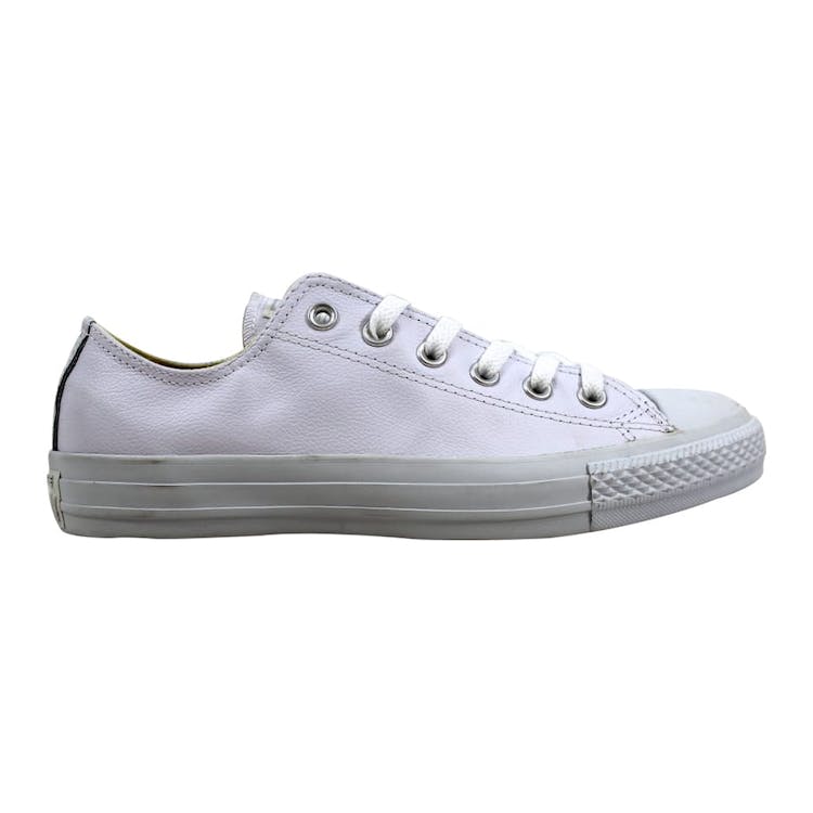 Image of Converse Chuck Taylor All-Star Leather Ox White Open