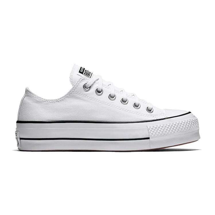 Image of Converse Chuck Taylor All-Star Lift Ox White Black (W)