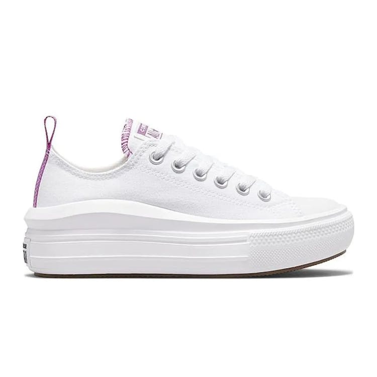 Image of Converse Chuck Taylor All Star Move Platform White Pixel Purple (GS)