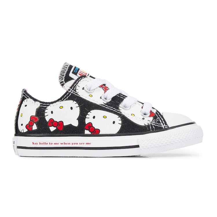 Image of Converse Chuck Taylor All-Star Ox Hello Kitty Black (TD)