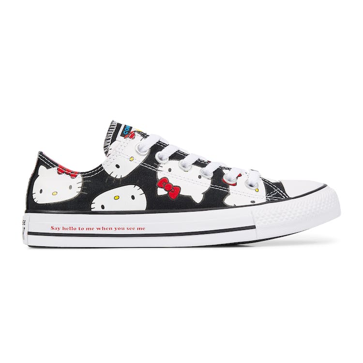 Image of Converse Chuck Taylor All-Star Ox Hello Kitty Black
