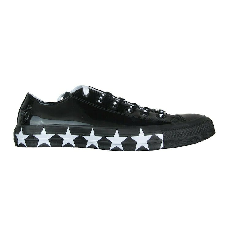 Image of Converse Chuck Taylor All-Star Ox Miley Cyrus Black White Stars (W)