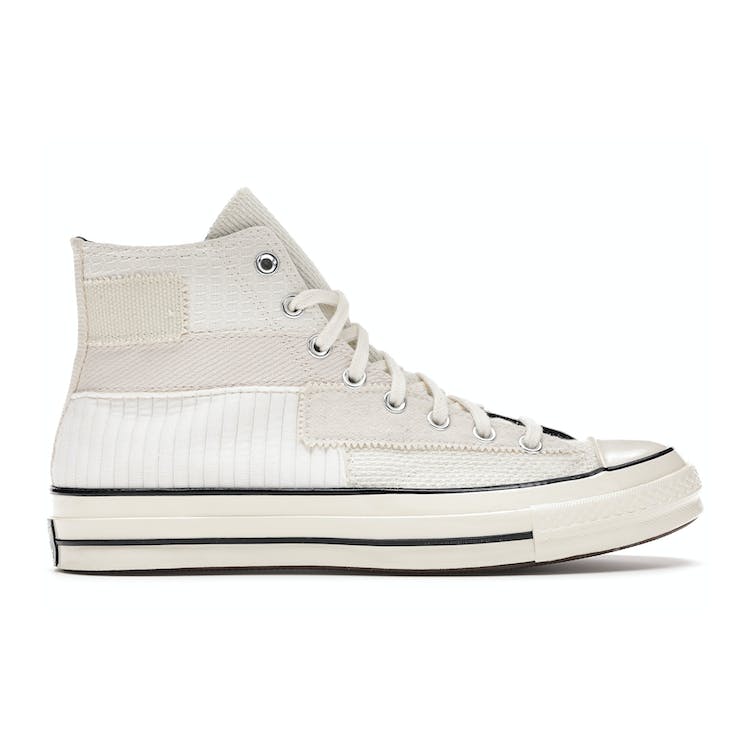 Image of Converse Mono Patchwork Chuck 70 High Top White Egret