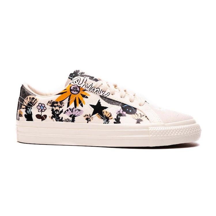 Image of Converse One Star Floral Much Love Egret