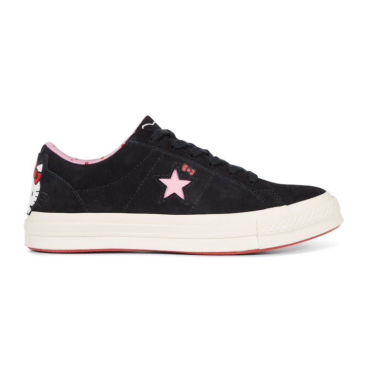 Image of Converse One Star Ox Hello Kitty Black