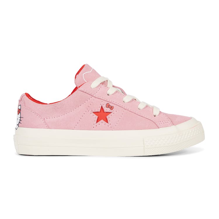 Image of Converse One Star Ox Hello Kitty Pink (GS)