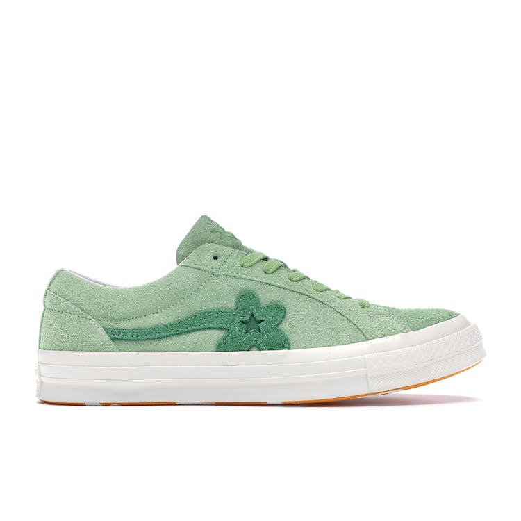 Image of Converse One Star Ox Tyler the Creator Golf Le Fleur Jade Lime