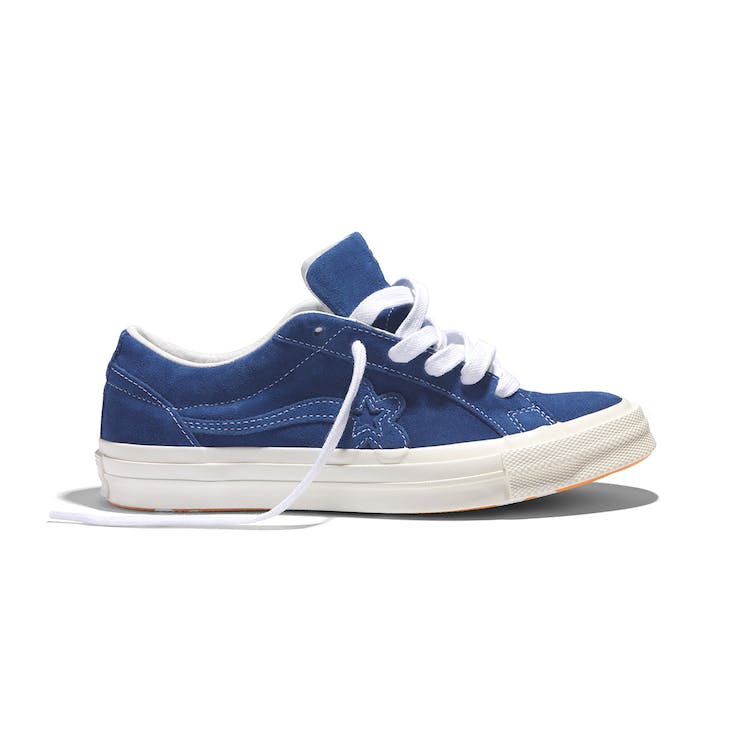 Image of Converse One Star Ox Tyler the Creator Golf Le Fleur Mono (Blue)