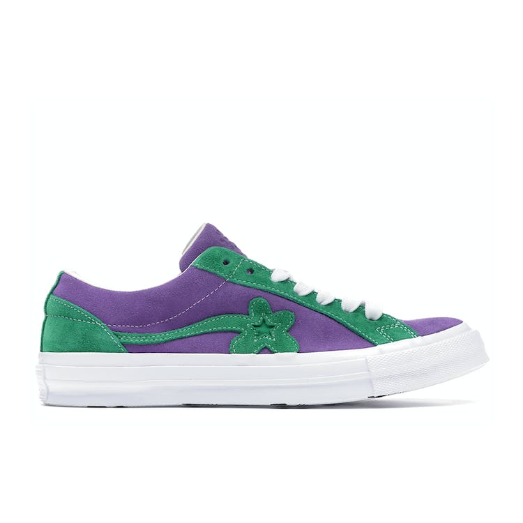 Image of Converse One Star Ox Tyler the Creator Golf Le Fleur Purple Green