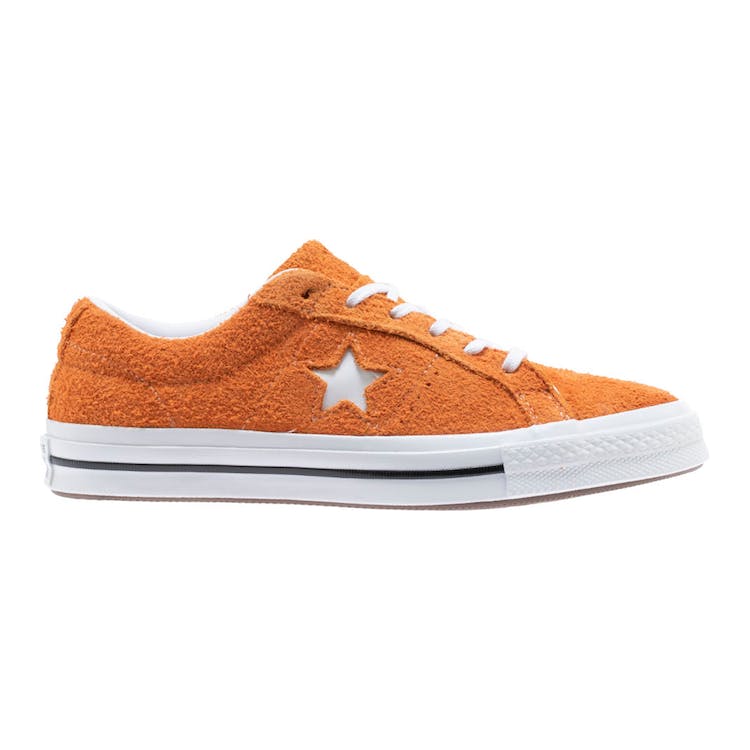 Image of Converse One Star Ox Vintage Suede Bold Mandarin