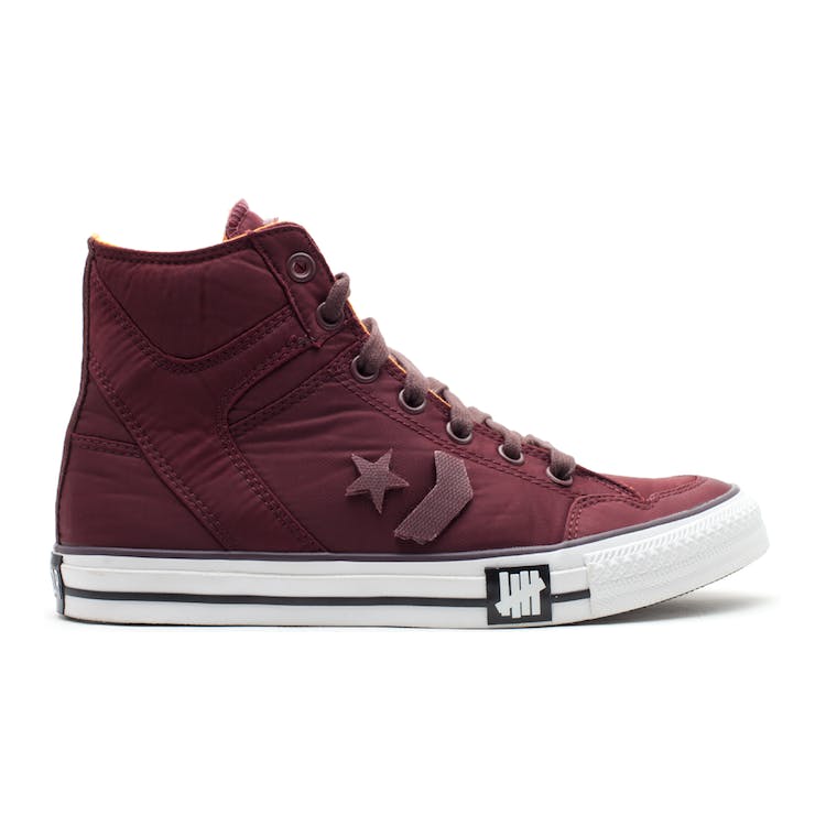 Image of Converse Poorman Weapon Hi Undefeated Tawny Burgundy