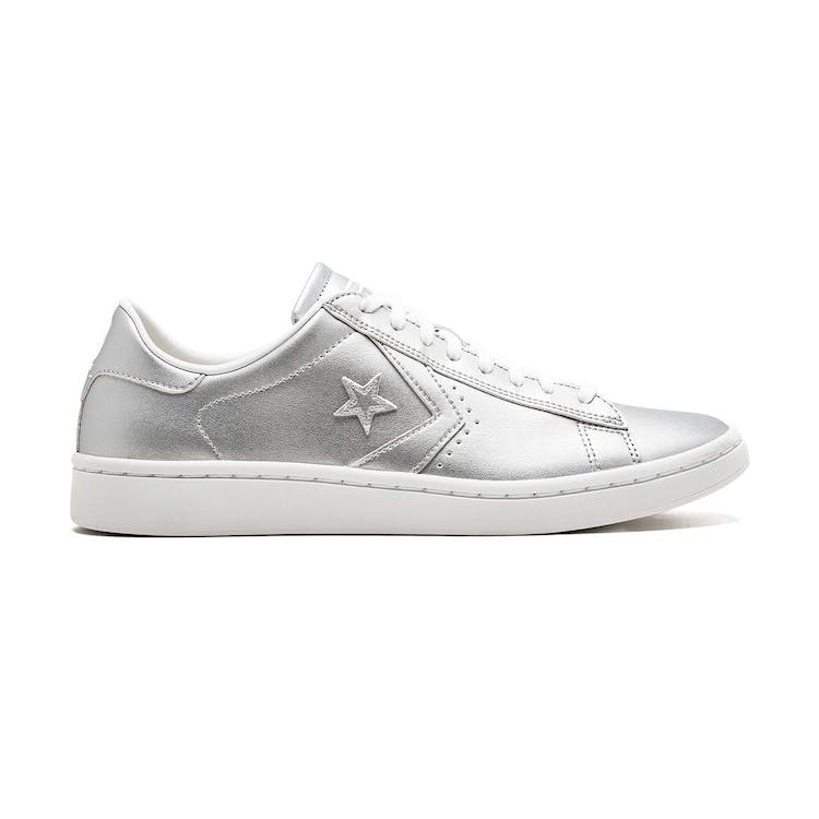 Image of Converse Pro Leather Low Silver (W)