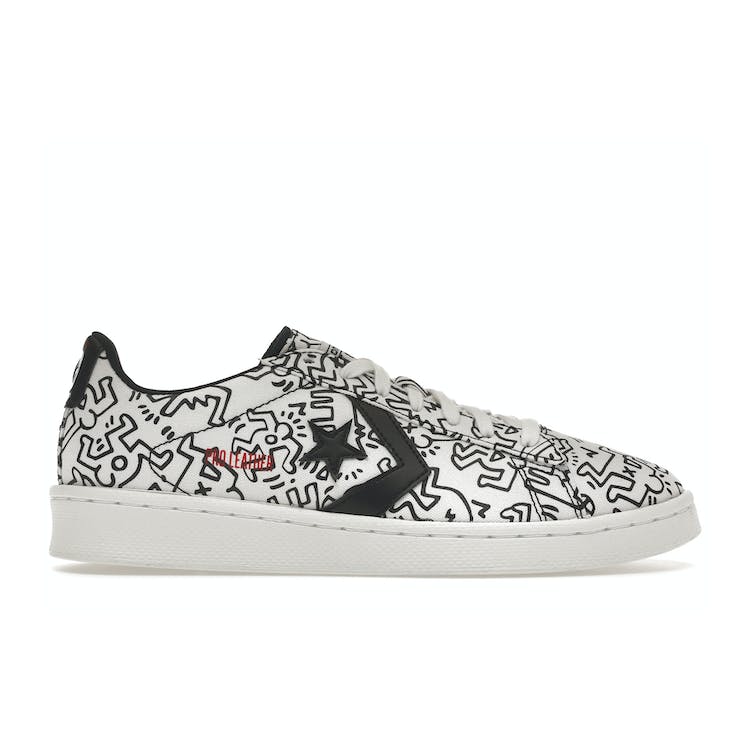 Image of Converse Pro Leather Ox Keith Haring White