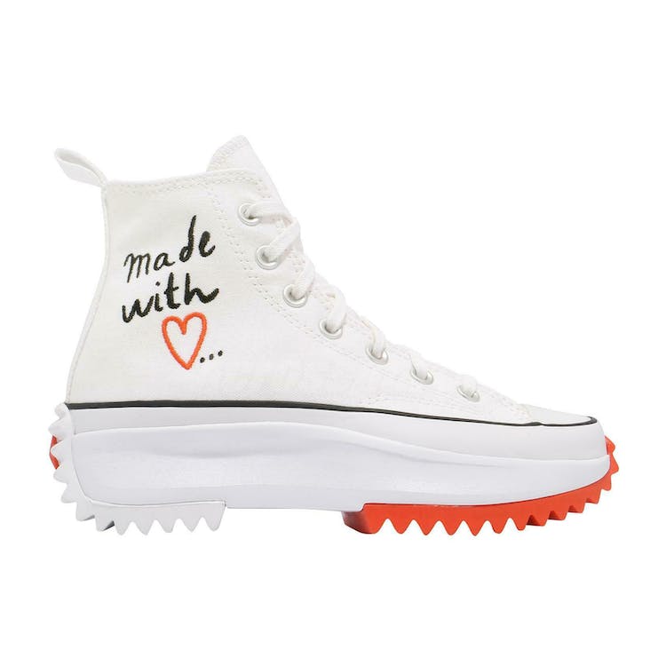 Image of Converse Run Star Hike Hi Made with Love White (W)