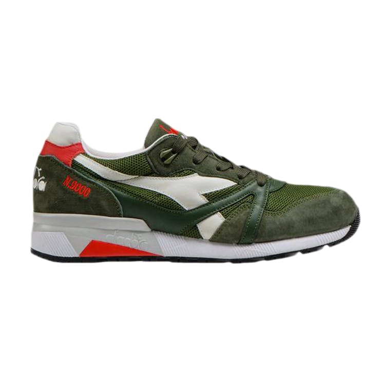 Image of Diadora N9000 Made in Italy Green Rifle
