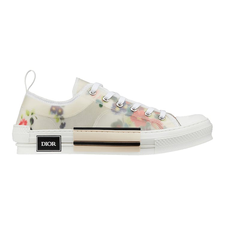 Image of Dior B23 Low Top Flowers Oblique