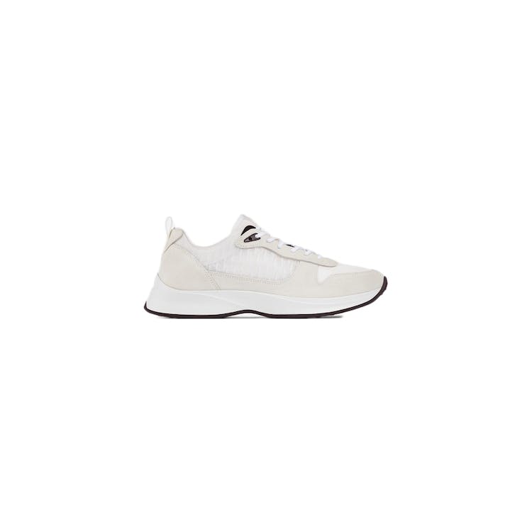 Image of Dior B25 Runner White Oblique Suede