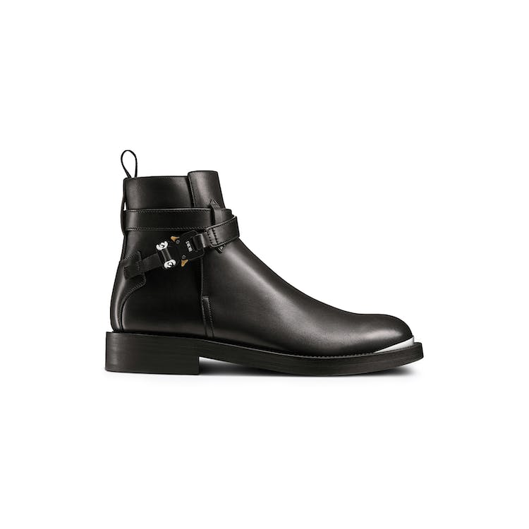 Image of Dior Evidence Ankle Boot Black Smooth Calfskin