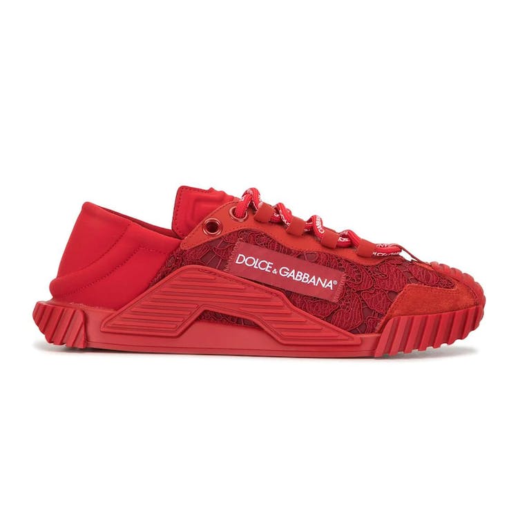 Image of Dolce & Gabbana NS1 Low Top Red Lace (W)