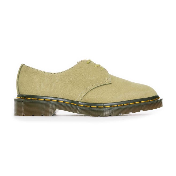 Image of Dr. Martens 1461 Made In England Nubuck Leather Oxford Green