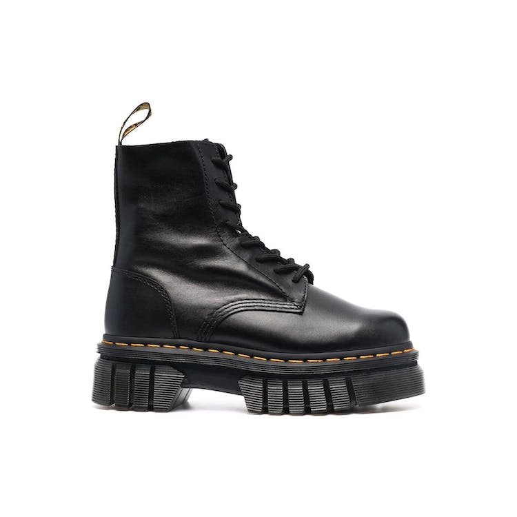Image of Dr. Martens Audrick Leather Platform Boot Black Nappa Lux (W)