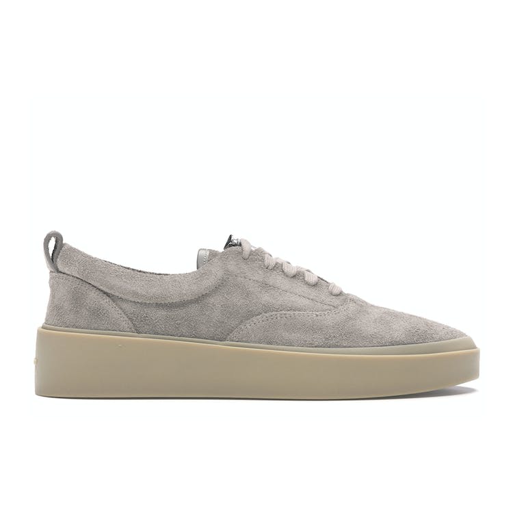 Image of Fear of God 101 Lace Up Low Top Rough Suede Grey