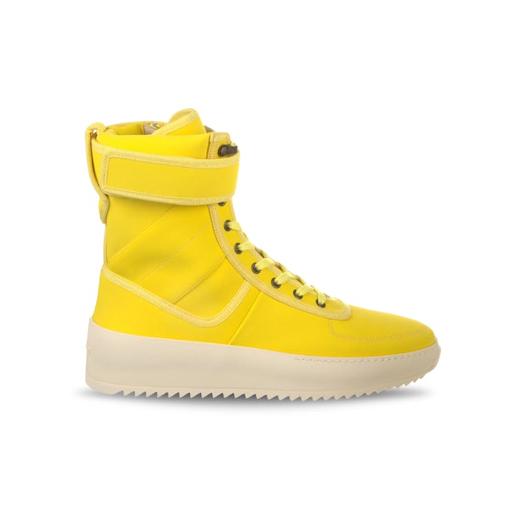 Image of Fear Of God Military Sneaker Yellow Nylon