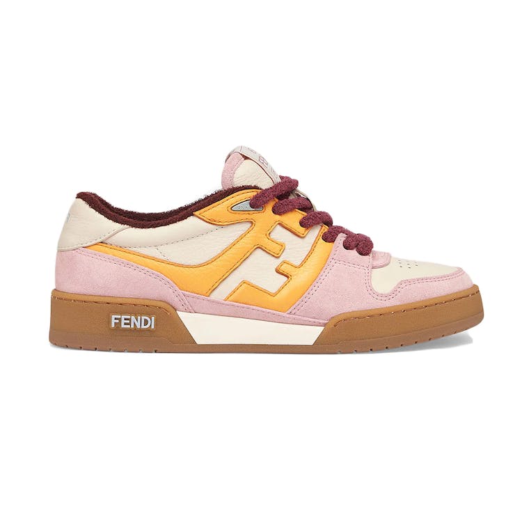 Image of Fendi Match Pink Yellow Suede (W)