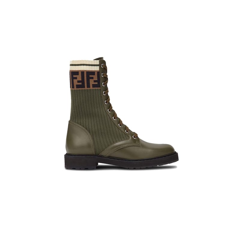 Image of Fendi Rockoko Boots Green (W)