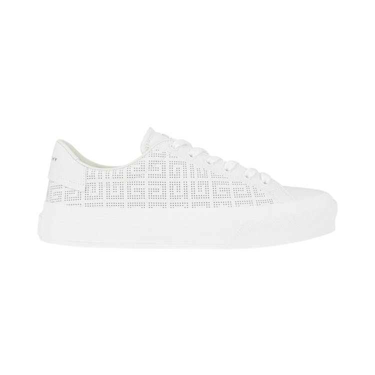 Image of Givenchy City In 4G White White Perforated Jacquard (W)